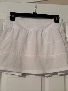 Lululemon Athletic Skort in White